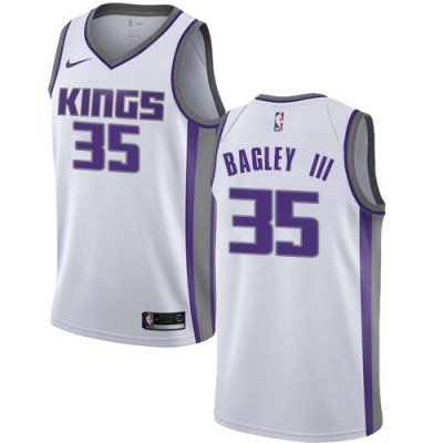 Nike Sacramento Kings #35 Marvin Bagley III White Youth NBA Swingman Association Edition Jersey